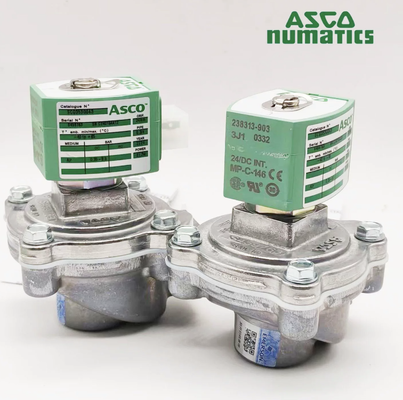 Model SCG353G047 ASCO Series 353 Industrial Pulse Valve Working Temp -20°C to +85°C For Dust Filter Equipment