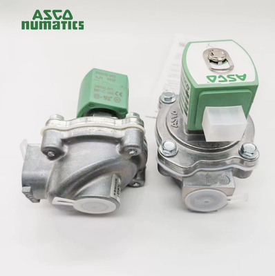 Heavy Duty SCG353G043 ASCO Solenoid Pulse Valve Wide Pressure 0.35-8.5 Bar 3/4" Aluminium Body