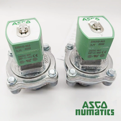 Model SCG353G047 ASCO Series 353 Industrial Pulse Valve Working Temp -20°C to +85°C For Dust Filter Equipment