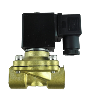 NBR Seal Material Valve  with Square Coil Operating at DC12V Voltage Perfect for Pneumatic Equipment and Automated Fluid Control Systems