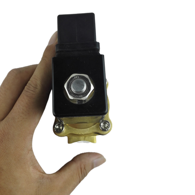 NBR Seal Material Valve  with Square Coil Operating at DC12V Voltage Perfect for Pneumatic Equipment and Automated Fluid Control Systems