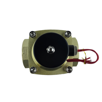 G2½ Air Medium Pneumatic Solenoid Valve Brass Body NBR Seal Material Providing Stable And Performance In Industrial Automation