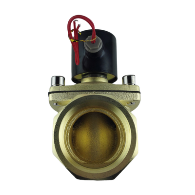 G2½ Air Medium Pneumatic Solenoid Valve Brass Body NBR Seal Material Providing Stable And Performance In Industrial Automation