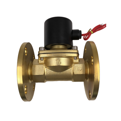 Direct Drive Type 2W40 Flange Solenoid Valve Normal Close Type Normal Open Type Industrial Fluid Control Valve for Automation Systems