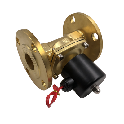 Direct Drive Type 2W40 Flange Solenoid Valve Normal Close Type Normal Open Type Industrial Fluid Control Valve for Automation Systems