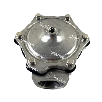 1 Inch Right Angle Pulse Solenoid Valve G353A045, ASCO 353 Series Integral Pilot Aluminum Medium Flow Dust Collector Valve
