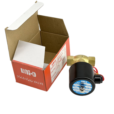 US-15 Piston Pilot Operated Pneumatic Solenoid Valve with CE Certification PTFE Standard Seal Material and Optional FKM Seal