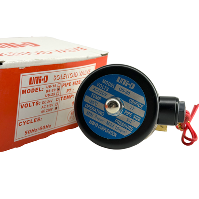 US-20 Piston Pilot Operated Light Oil Valve Temperature -20°C To 185°C Designed For Control Of Industrial Oil Transfer Systems