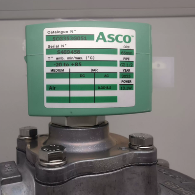 SCG353G051 ASCO Explosion proof Pulse Valve 2.5-inch 353 Series Dust Removal Cement Plant Electromagnetic Pulse Valve