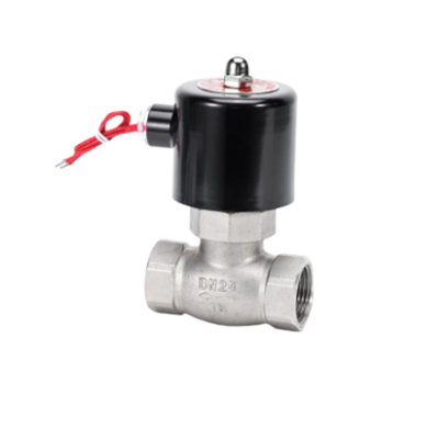 2L-10 Pressure Range 0.1 to 1.5 MPa Pneumatic Solenoid Valve with PTFE Seal Material and Temperature Range -20℃ to185℃