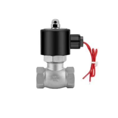 2L-10 Pressure Range 0.1 to 1.5 MPa Pneumatic Solenoid Valve with PTFE Seal Material and Temperature Range -20℃ to185℃