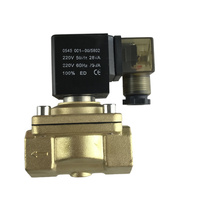Pilot Operated Pneumatic Solenoid Valve IP65 Protection Class Ensuring Durability in Water Media Industrial Applications