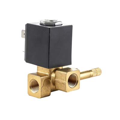55CA-04 Direct Acting Pneumatic Solenoid Valve 1/8'' Featuring Brass Body and 2.0mm Orifice Size 2 Way Normally Closed