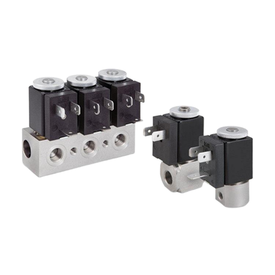 1/8 Port Size 1913BA161-S Stainless Steel Solenoid Valve 2 Way Normally Closed NBR Seal Material 1.6mm Orifice Size