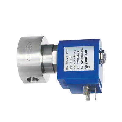 H4S005B01-DC-24 PEEK Seal Material  1/8''Port Size 24VDC 2 Way NC Orifice Size 0.5mm High Pressure Solenoid Valve