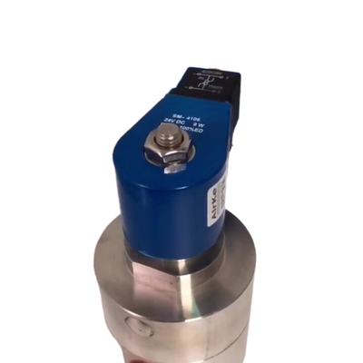 Stainless Steel Pneumatic Solenoid Valve H3S10B04 1/2 Port Size 10mm Orifice Size Working Pressure 360 bar