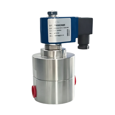 PTFE Seal Material Air Valve  3/8 Port Size H3S15B03 15mm Orifice Size Featuring Stainless Steel Body