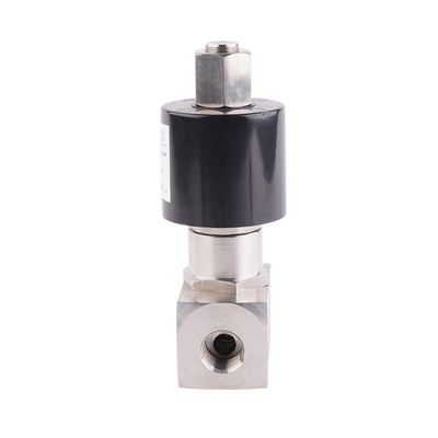 Stainless Steel 304 Air Valve 3/8'' Port Size and 8mm Orifice Size 350 Bar Max Pressure PEEK Seal 8.7BAS080B03