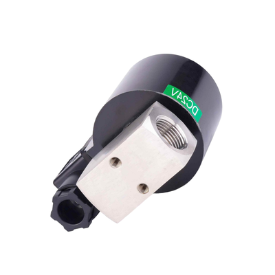 8.16AAS020B Port Size G1/8 G1/4 G3/8 water valve SS304 PTFE Seal Material 2mm Orifice Size Voltage 24VDC 120 bar Pressure