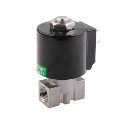 8.7AAS015B Water Valve With PTFE Seal Material  Orifice Size 1.5mm 24VAC Voltage 3/8 1/4 3/8 Port Size