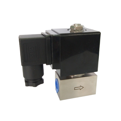 24VDC Pneumatic Solenoid Valve SH-015ES Stainless Steel 304 Body Material 1/4 3/8 Port Size 1.2mm Orifice Size