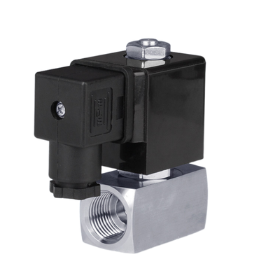2 Way Normally Closed Pneumatic Solenoid Valve PTFE Seal Material 25mm Orifice Size 1″ Port Size Pressure 6 To 120 Bar 24VAC
