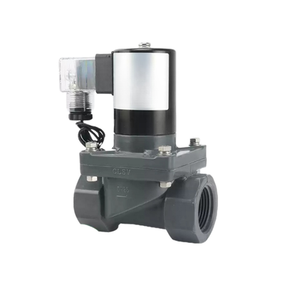 EPDM seal material pilot diaphragm solenoid valve FF1U25B25 featuring UPVC body 25mm Orifice Size 1'' Port Size