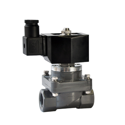 EPDM seal material pilot diaphragm solenoid valve FF1U25B25 featuring UPVC body 25mm Orifice Size 1'' Port Size