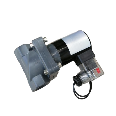 20mm Orifice Size FF1C20B06 3/4'' Port Size CPVC Body Pilot Piston Operated Pneumatic Solenoid Valve EPDM Seal