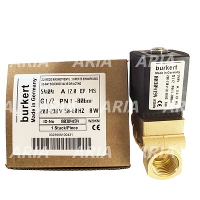 G3 8 Port Connection Burkert Solenoid Valve Durable Construction Suitable for Long Term in Industrial Automation Systems
