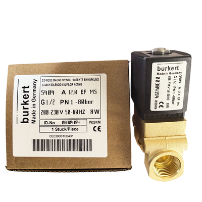 G3 8 Port Connection Burkert Solenoid Valve Durable Construction Suitable for Long Term in Industrial Automation Systems