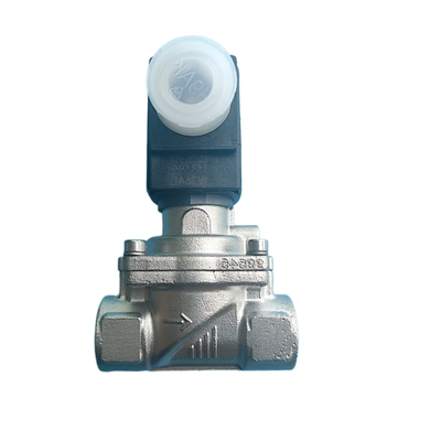 G1 G1 1/4 Female Thread Burkert 6281 Solenoid Valve Module 2/2 NC 25.0 Orifice Size Built‑in Manual Control Stainless Steel Construction FKM Sealing DC24V/AC220V 00323979 00323980 00323982 00323984