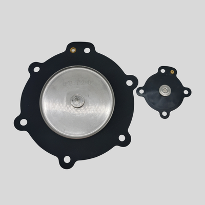 High Temperature Tolerant FKM Diaphragm Plus Spring DB120 Long Service Cycle Spare Parts Fit Mecair Pulse Valve For Cement And Mining Filtration Equipment