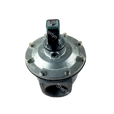 Bag Filter Jet Cleaning Valve BFEC DMF-T-62S DN65, Inline Aluminum Alloy Valve Body for Dust Collector System