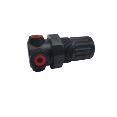 Norgren R07 Series Mini Pneumatic Pressure Regulator with 20 Bar Max Inlet Pressure and G1/8 Thread Zinc Alloy Body