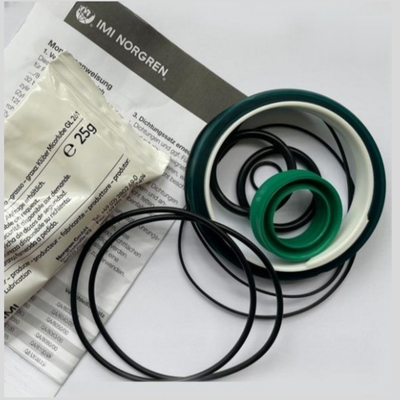 Norgren QA Series 32mm Bore Pneumatic Cylinder Repair Kit with Polyurethane Seals for Overhaul Maintenance