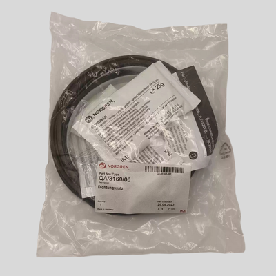 Norgren QA Series 160mm Bore Cylinder Seal Kit with Polyurethane Seals and 10-Year Shelf Life for RA/8000 PRA/8000 Cylinders