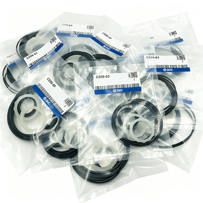 ISO 15552 Standard NBR Seals Cylinder Repair Kit for 32mm to 160mm Bore Sizes Pneumatic Cylinder Seal Kit