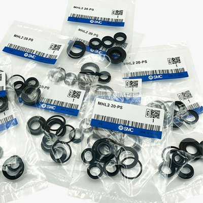 SMC MHL2 Series Pneumatic Finger Rebuild Kit with NBR Material for 10mm to 40mm Bore Sizes and Double Piston Mechanism