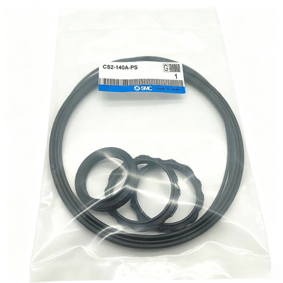 Compatible SMC Cylinder Overhaul Kit CS1‑300A‑PS / CS2‑300A‑PS NBR Sealing Spare Parts Includes Wiper Ring For CS1 CS2 Heavy Duty Cylinder Replacement