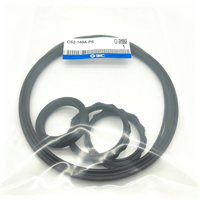 Compatible SMC Cylinder Overhaul Kit CS1‑250A‑PS / CS2‑250A‑PS Full Wiper And Sealing Spare Parts For High Load Factory Pneumatic Cylinder Replacement Work