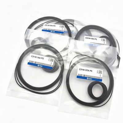 SMC CS1‑140A‑PS / CS2‑140A‑PS Overhaul Seal Kit Compatible With CS1 CS2 Large Bore Cylinder Wear Proof O Rings For Factory Automation Equipment Service