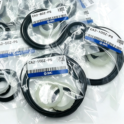 SMC Pneumatic Cylinder Service Pack CA2‑63Z‑PS Complete Gasket And Wear Resistant Seals Fix Cushion Air Leak For Factory Automation Production Cylinder