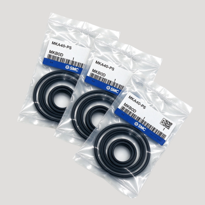 MKB/MKA40-PS Seal Repair Pack For SMC MK Series Rotary Swing Clamp Air Cylinder Contains Rod Seal And Wear Ring For Workshop On Site Service