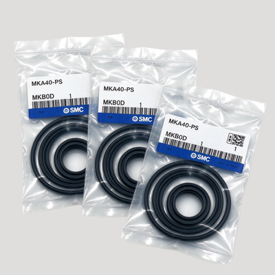 SMC MKB/MKA16-PS Rotary Clamp Cylinder Seal Repair Kit For 16mm Bore MK Series Rotating Clamping Cylinder NBR Seals For Pneumatic Fixture Maintenance