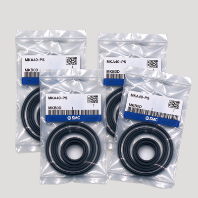SMC MKB/MKA63-PS Cylinder Seal Replacement Pack High Pressure Resistant Seals Fit MK Series 63mm Bore Swing Clamp Cylinder For Automated Clamping Station Repair