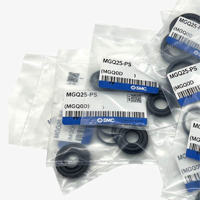 SMC MGQ12-PS Compact Guide Cylinder Seal Repair Kit NBR Piston And Rod Seals For MGQ12 Bore 12mm Pneumatic Guide Cylinder Maintenance