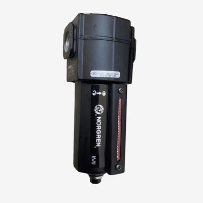 NORGREN F74G‑4GN‑QT3 F74G‑4GN‑QT1 Excelon Compressed Air Filter G1/2 Quick‑Tap Manual‑Drain Polycarbonate Bowl 5‑40μm Quikmount Modular Air Preparation Component