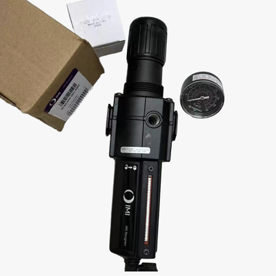 NORGREN B74G‑4AS‑995 B74G‑4AS‑SPCN60266 Excelon Low‑Temperature Filter‑Regulator G1/2 Special‑Compound Seals Aluminium Bowl T‑Bar Adjustment For Cold‑Climate Outdoor Pneumatic Air Preparation System