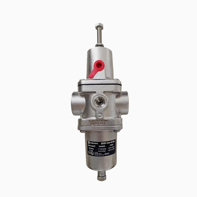 NORGREN B38P‑244‑B1MA B38P‑344‑B1MA Stainless‑Steel Filter‑Regulator PTF Thread Manual Drain 5μm‑25μm Element NACE Compliant For Corrosive Marine‑Offshore Compressed Air Preparation System